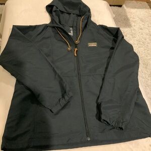LLBean XL Mountain Classic Full zip jacket black
